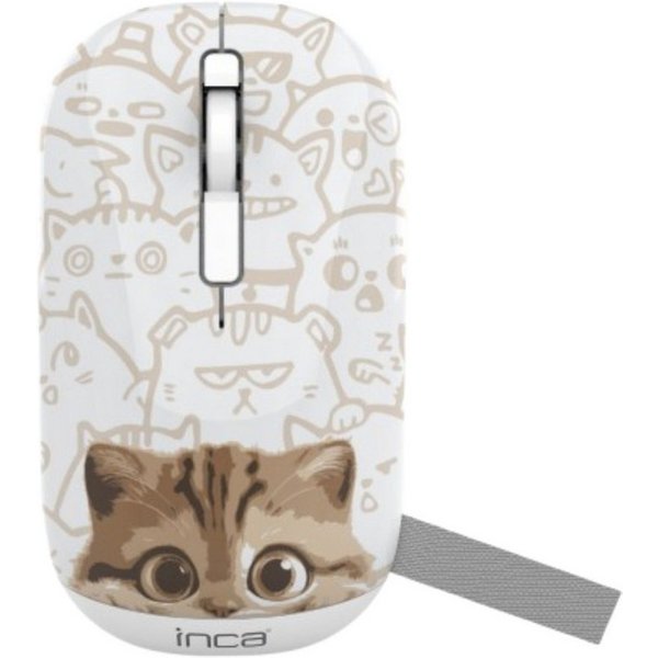 INCA IWM-242K Maus (Kabellos (Bluetooth 5.4), Kabellos (2.4 GHz Wireless), Kabellose Maus mit Dual-Bluetooth 5.4 & 2.4G)