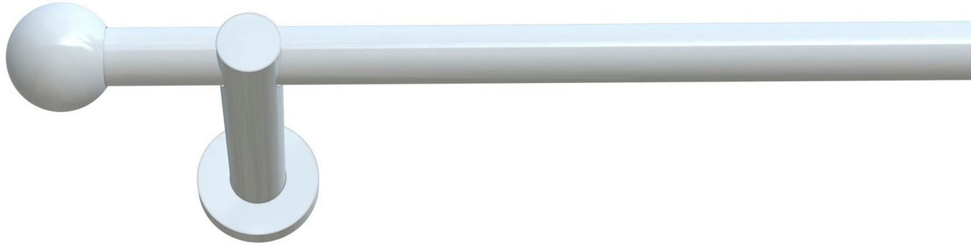indeko Gardinenstange Colombes, Ø 20 mm, 1-läufig, Wunschmaßlänge, verschraubt, Komplett-Set inkl. Montagematerial – Bild 3 von 5