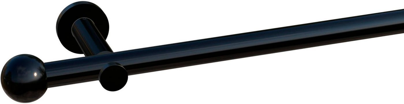 indeko Gardinenstange Colombes, Ø 20 mm, 1-läufig, Wunschmaßlänge, verschraubt, Komplett-Set inkl. Montagematerial – Bild 3 von 5