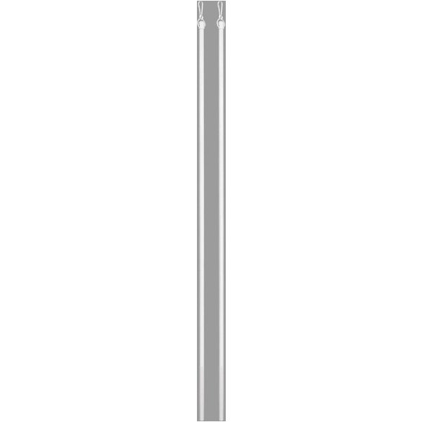 indeko Schleuderstab Alu, Schiebevorhänge, (Set, 2-St)