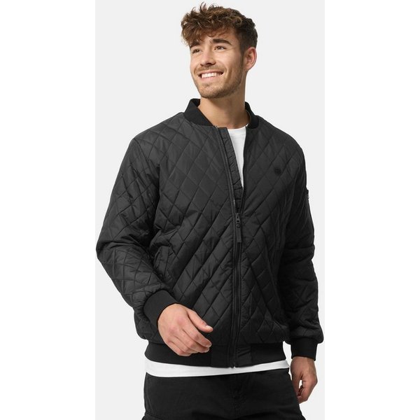 INDICODE Bomberjacke Herren Novak Übergangsjacke Herrenjacke Bomberjacke mit Kontrastfutter