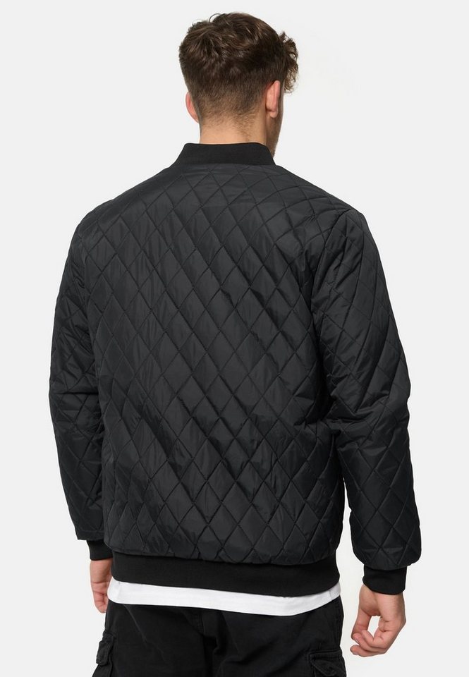 INDICODE Bomberjacke Herren Novak Übergangsjacke Herrenjacke Bomberjacke mit Kontrastfutter – Bild 5 von 5