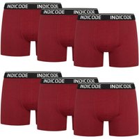 INDICODE Boxershorts INMilano, Größe M in Rot