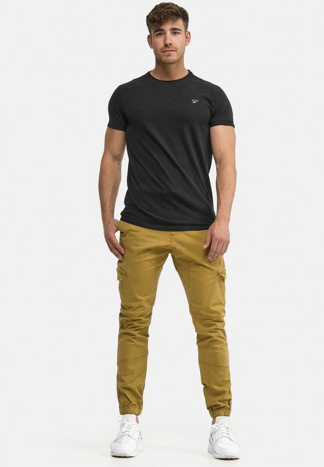 INDICODE Cargohose Herren Levy Jogger-Pant mit elastischem Bund und Kordelzug – Bild 5 von 5
