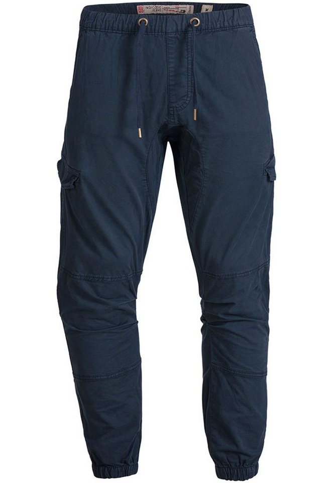 INDICODE Cargohose Herren Levy Jogger-Pant mit elastischem Bund und Kordelzug – Bild 2 von 5