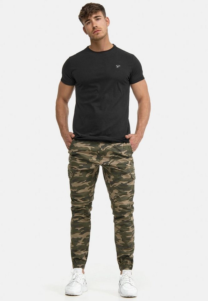 INDICODE Cargohose Herren Levy Jogger-Pant mit elastischem Bund und Kordelzug – Bild 5 von 5