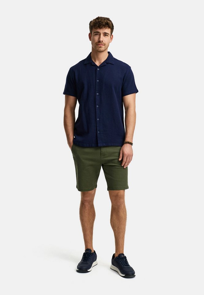 INDICODE Chinoshorts Herren INThews Chino Shorts Herrenshorts aus Twill mit passendem Gürtel – Bild 5 von 5
