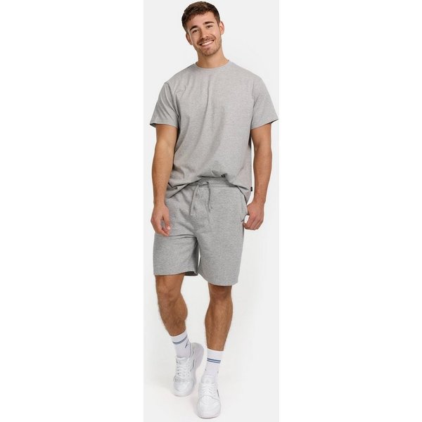 INDICODE Freizeitanzug Herren Comfy Shirt Herrenshorts Set (2-tlg), mit praktischen Seitentaschen an der Shorts