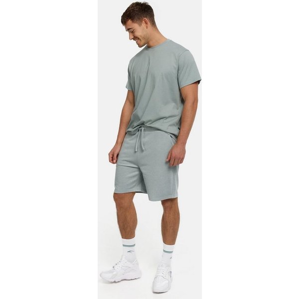 INDICODE Freizeitanzug Herren Comfy Shirt Herrenshorts Set (2-tlg), mit praktischen Seitentaschen an der Shorts