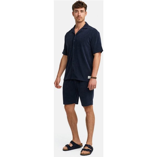 INDICODE Freizeitanzug Herren INZandro Shirt Herrenshorts Set (Set), mit strukturierter Stoffqualität für eine besondere Haptik