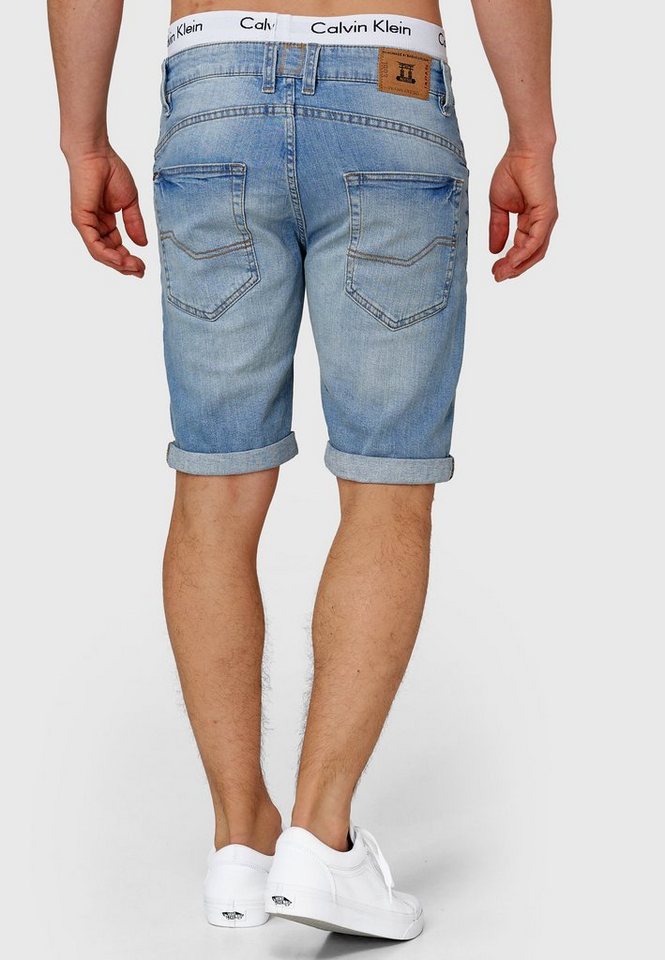 INDICODE Jeansshorts Herren Roberts Jeans Shorts Herrenshorts aus elastischer Baumwoll-Qualität – Bild 5 von 5