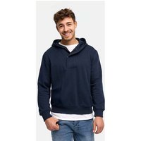 INDICODE Kapuzenpullover INJumpy Half Zip, Größe L in Blau