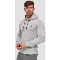 INDICODE Kapuzenpullover Longview, Größe S in Grau