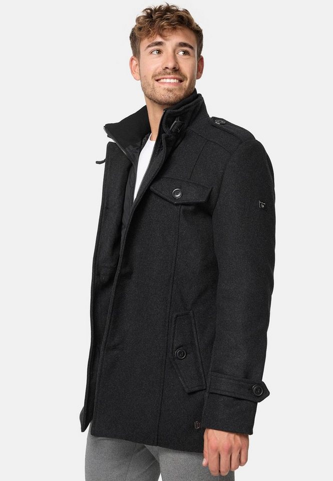 INDICODE Kurzmantel Herren Brandon Mantel Winter Herrenmantel – Bild 3 von 5