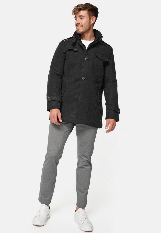 INDICODE Kurzmantel Herren Brandon Mantel Winter Herrenmantel – Bild 4 von 5