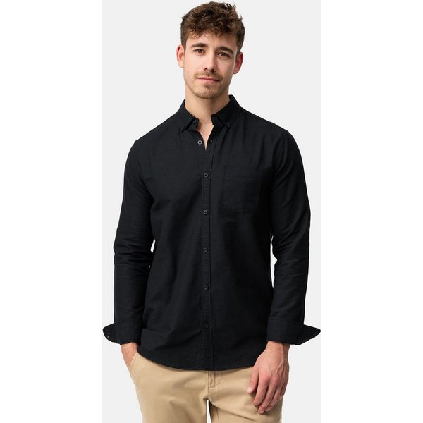 INDICODE Langarmhemd Herren Kepner Herrenhemd Langarm mit Button-Down-Kragen und Brusttasche