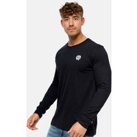 INDICODE Langarmshirt INTrense, Größe S in Schwarz
