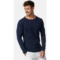INDICODE Langarmshirt Willbur Longsleeve, Größe L in Blau