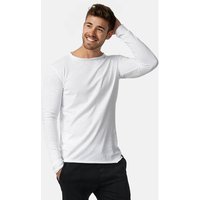 INDICODE Langarmshirt Willbur Longsleeve, Größe XL in Weiß