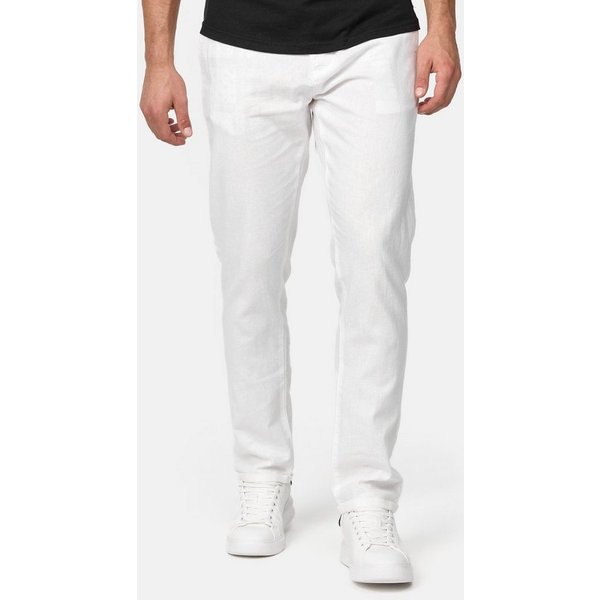 INDICODE Leinenhose Herren Bryne Sommerhose Leinen Herrenhose mit 4 Taschen, Leinen,- Baumwollgemisch