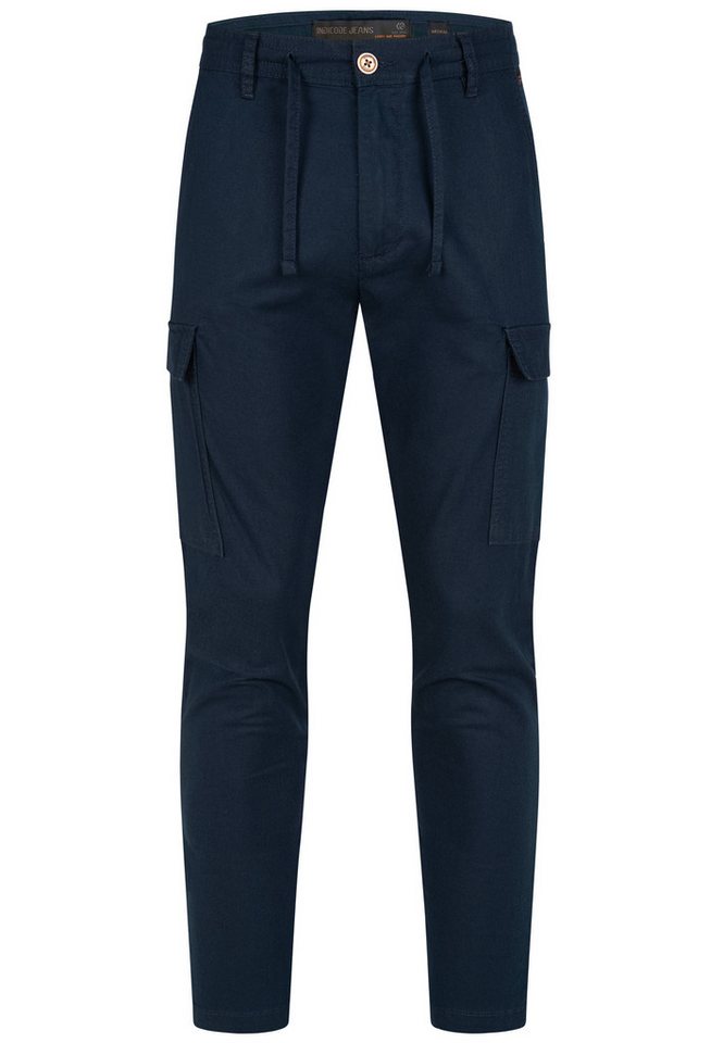 INDICODE Leinenhose Herren Leonardo Sommerhose Leinen Herrenhose mit aufgesetzten Taschen – Bild 2 von 5