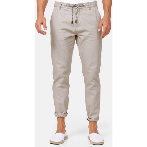 INDICODE Leinenhose Herren Veneto Sommerhose Leinen Herrenhose leichte Sommerhose mit Kordelzug