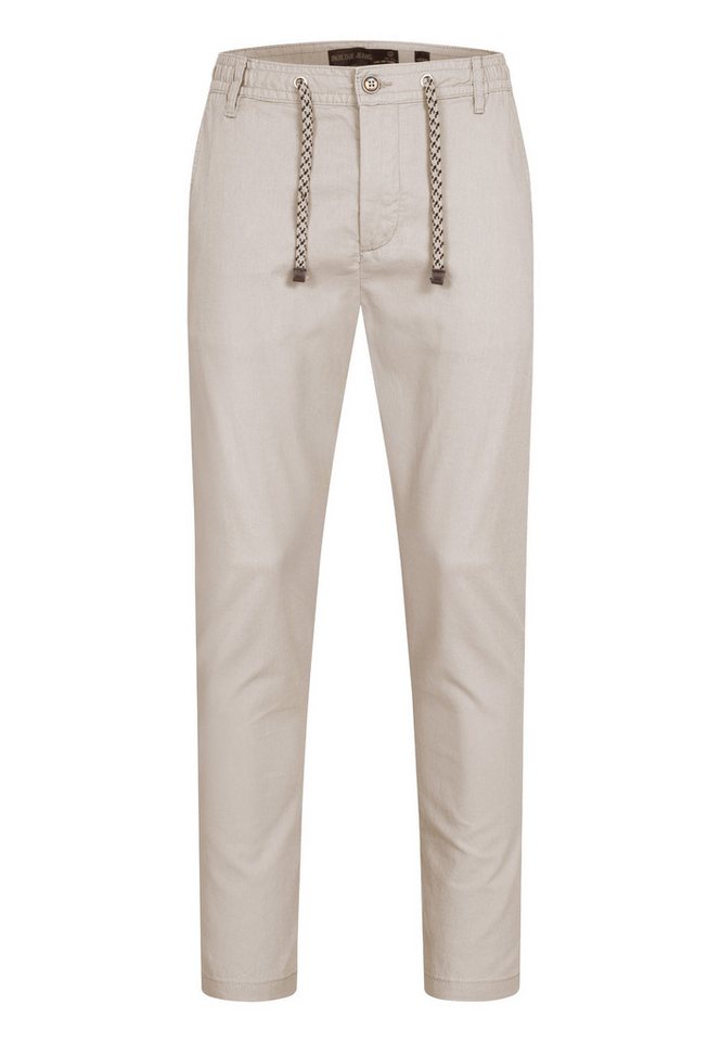 INDICODE Leinenhose Herren Veneto Sommerhose Leinen Herrenhose leichte Sommerhose mit Kordelzug – Bild 2 von 5