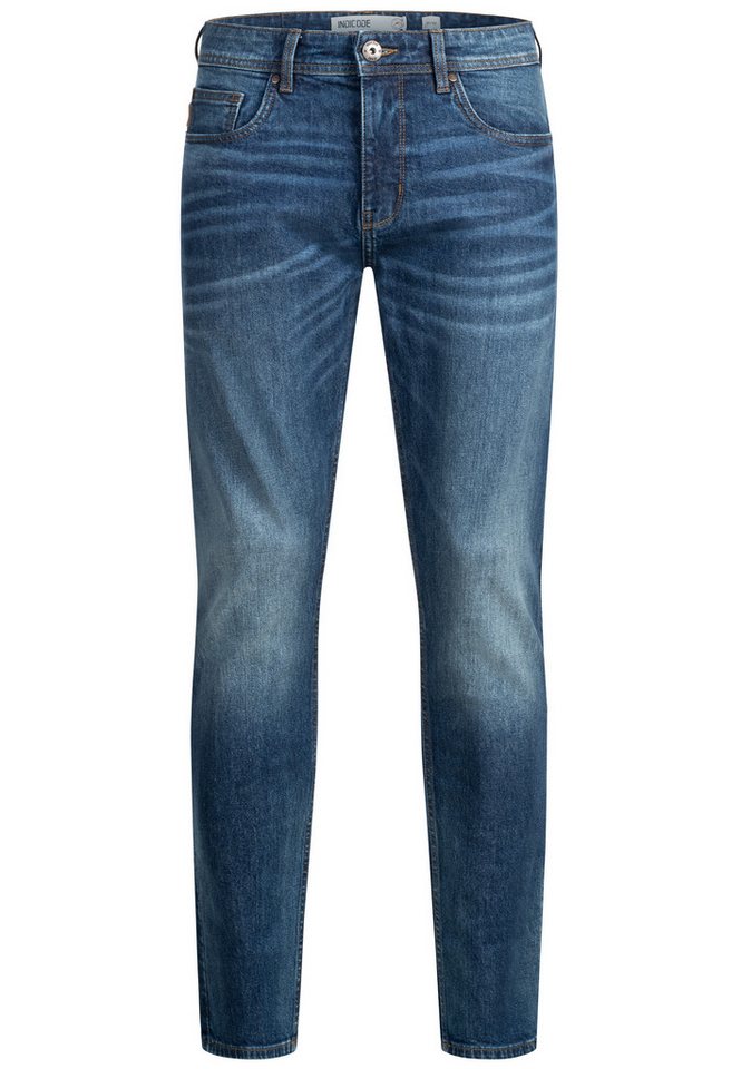 INDICODE Regular-fit-Jeans Herren INValoy Jeanshose mit Stretch aus Baumwolle Bequeme Jeanshose in Regular Fit mit Stretch-Anteil für hohen Komfort – Bild 2 von 5