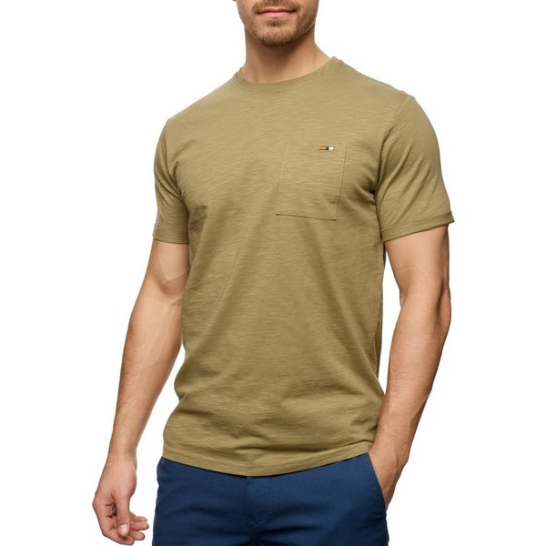 INDICODE Rundhalsshirt INAndorra Baumwolle, regular fit