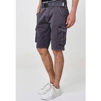 INDICODE Shorts Cargo Blixt, Größe 3XL in Grau