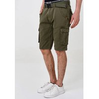 INDICODE Shorts Cargo Blixt, Größe XXL in Grün