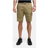 INDICODE Shorts Cargo INKews, Größe M in Beige