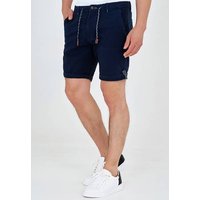 INDICODE Shorts Leinen Beauvals, Größe XL in Blau