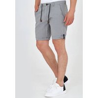 INDICODE Shorts Leinen Beauvals, Größe S in Grau