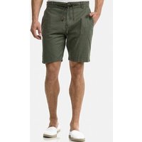 INDICODE Shorts Leinen Bowmanville, Größe M in Grün
