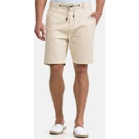 INDICODE Shorts Leinen Bowmanville, Größe S in Beige