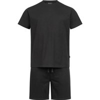 INDICODE Shorts & Shirt Set Comfy, Größe S in Schwarz