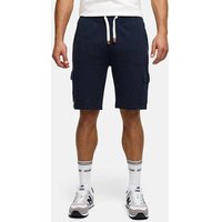 INDICODE Shorts Sweat White Rock, Größe L in Blau