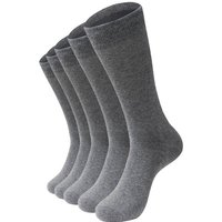 INDICODE Socken 5 Paar INLucien, Größe 43/46 in Grau