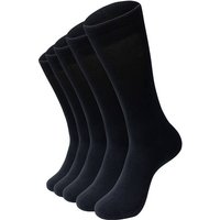 INDICODE Socken 5 Paar INLucien, Größe 39/42 in Schwarz