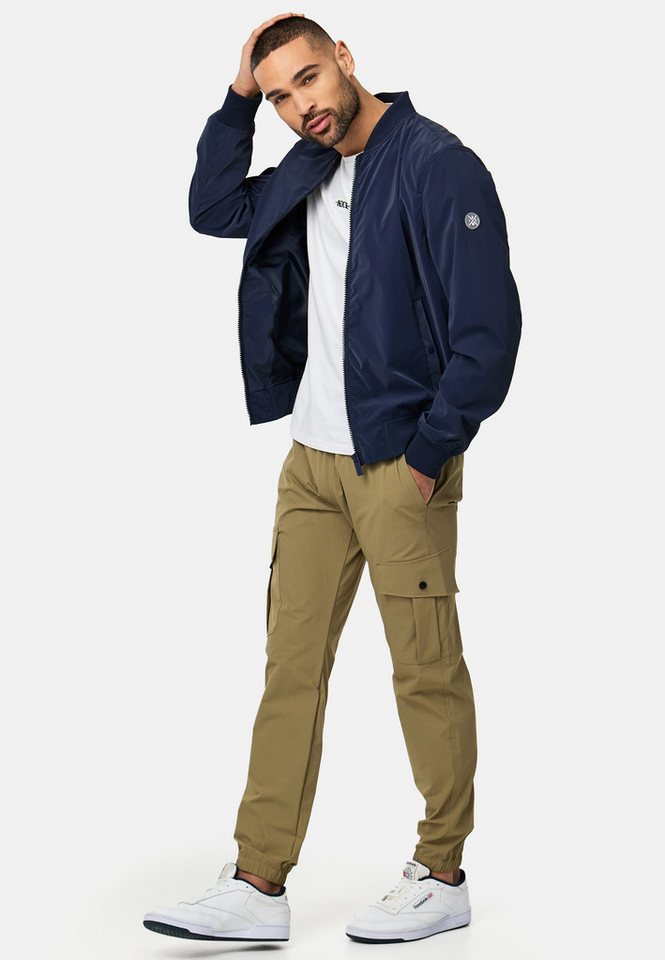 INDICODE Sommerjacke Herren INIgnam Übergangsjacke Herrenjacke mit klassischer Bomberjacken-Silhouette – Bild 5 von 5