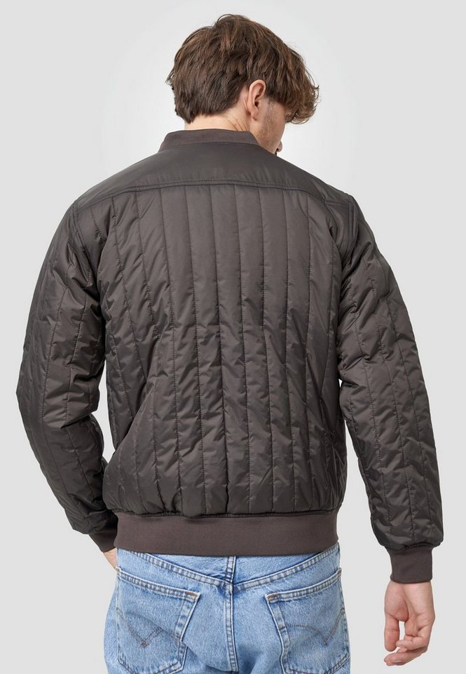 INDICODE Steppjacke Herren Clavell Herrenjacke Daunen-Optik gesteppte Bomberjacke – Bild 5 von 5