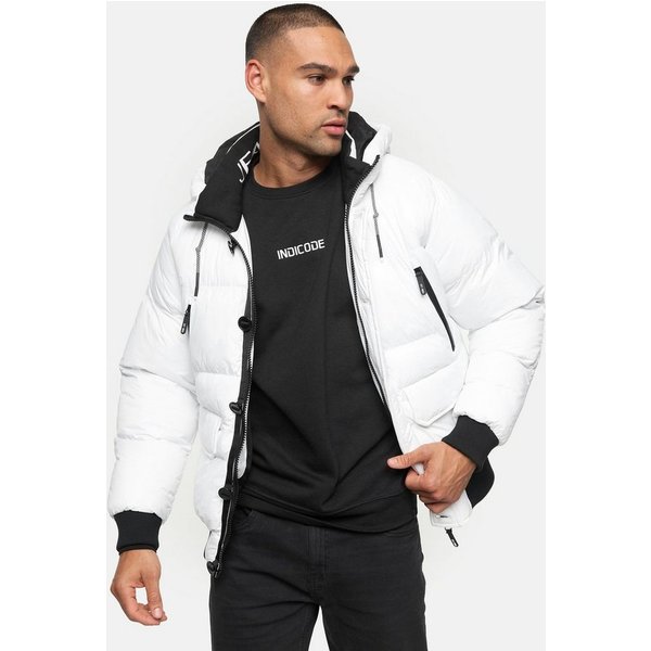 INDICODE Steppjacke Herren INPaulix Herrenjacke Daunen-Optik