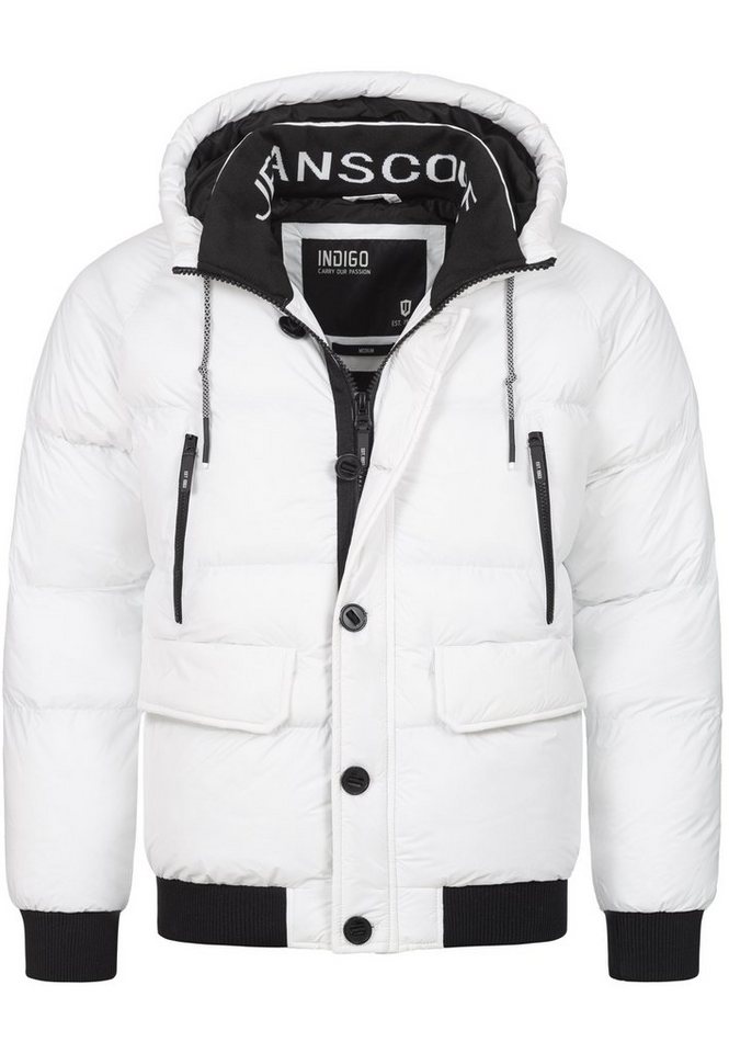 INDICODE Steppjacke Herren INPaulix Herrenjacke Daunen-Optik – Bild 2 von 5