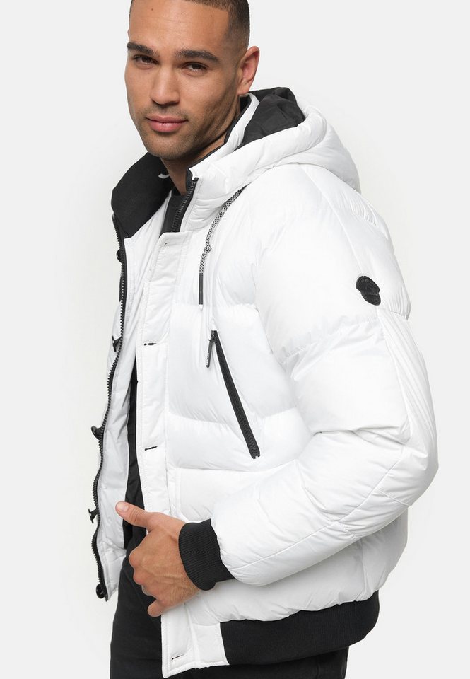 INDICODE Steppjacke Herren INPaulix Herrenjacke Daunen-Optik – Bild 3 von 5