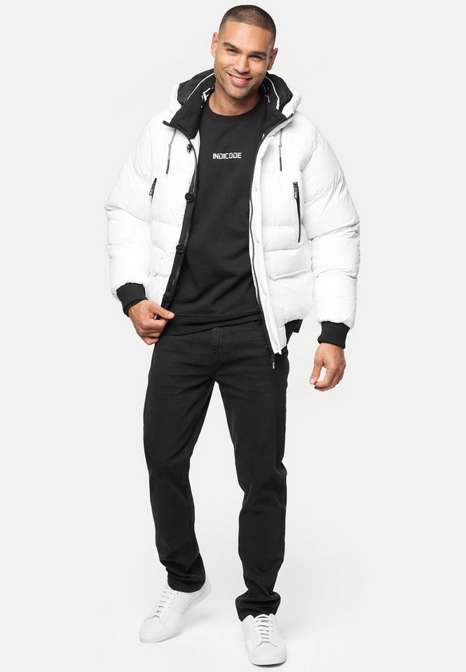 INDICODE Steppjacke Herren INPaulix Herrenjacke Daunen-Optik – Bild 5 von 5