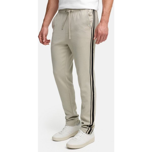 INDICODE Stoffhose INCowell Pants Stripe Sweatpants mit elastischem Bund und sportlichen Streifen