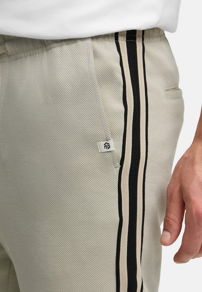 INDICODE Stoffhose INCowell Pants Stripe Sweatpants mit elastischem Bund und sportlichen Streifen – Bild 4 von 5