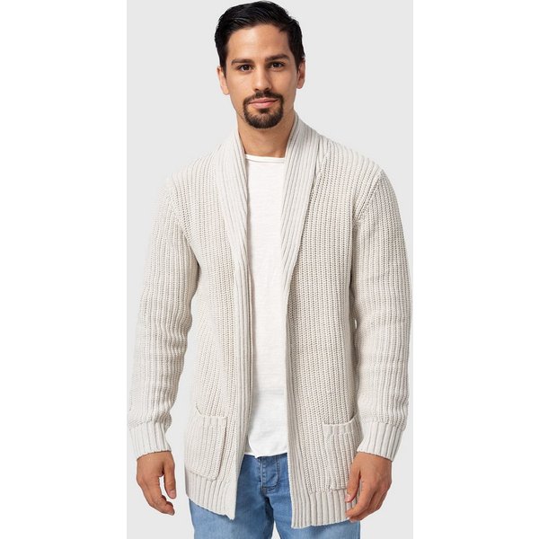 INDICODE Strickjacke Herren Anaheim Herrenstrickjacke mit 2 aufgesetzten Taschen