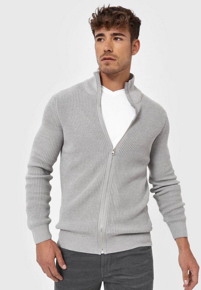 INDICODE Strickjacke Herren Dodson Herrenstrickjacke – Bild 4 von 5
